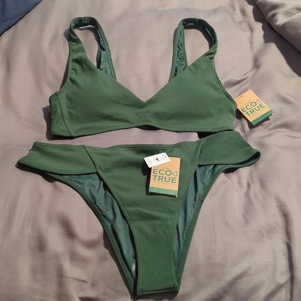 Volcom Ribbed Two Piece Bikini - Picture 6 of 6